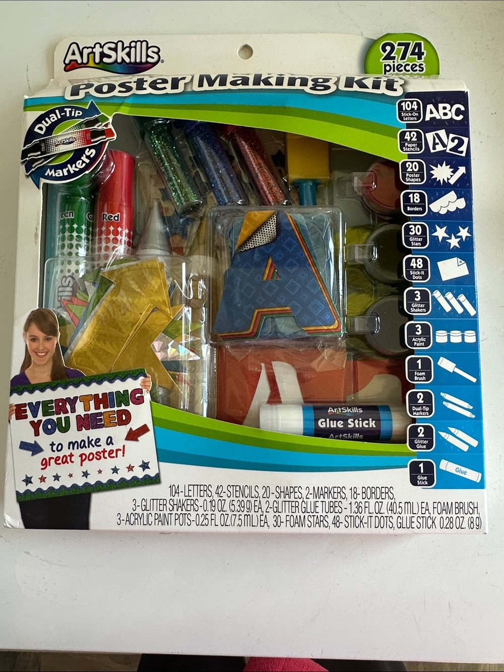 Kids Poster Making Kit – Multicolor